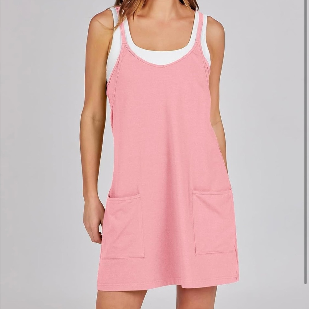 Casual Pink Tennis Dress